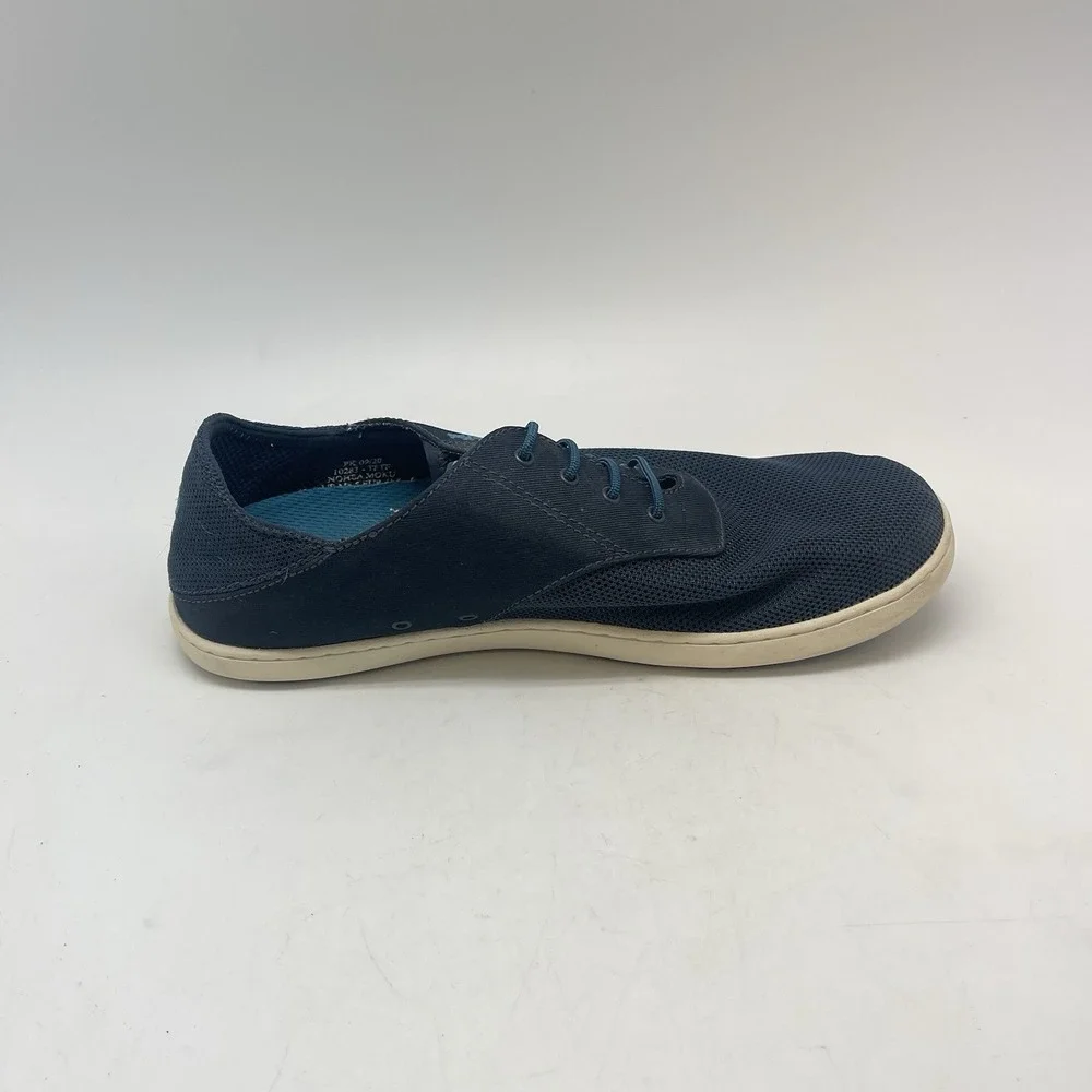 Olukai Sneakers Mens 8.5‎ Nohea Moku Blue Boat Beach Shoes Slip On Causal Comfy